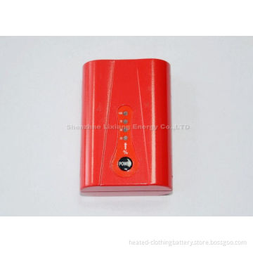 Rechargable Powered Lithium-ion Heating Wrap Battery 2600mah For Heat Belts